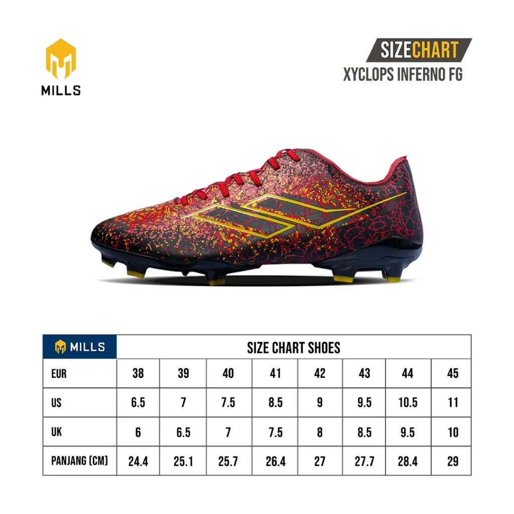 Mills Xyclops Inferno FG - 3 Warna
