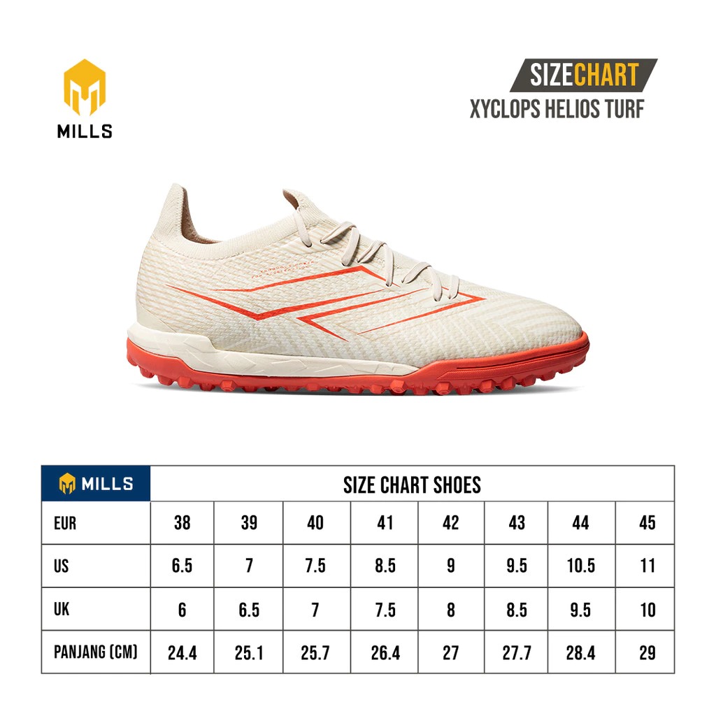 Mills Xyclops Hellios Turf - 2 Warna
