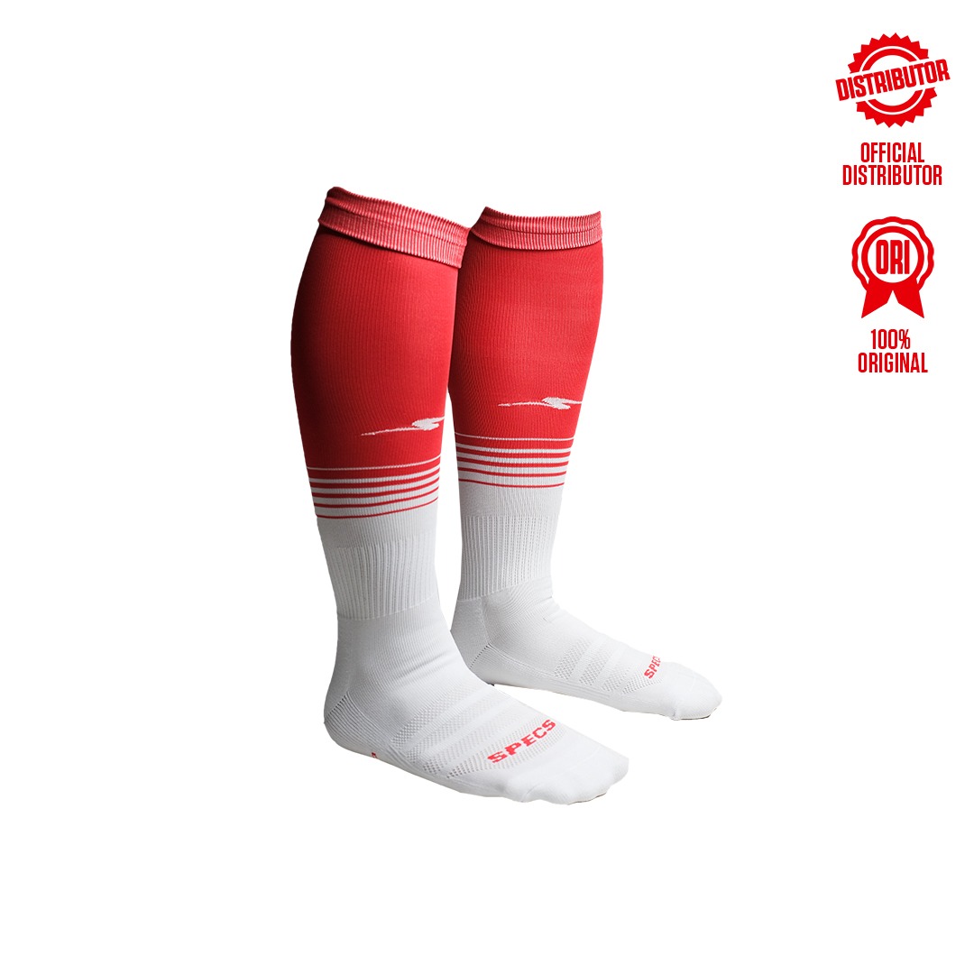 Specs Garuda Attack 2025 Sock - White/Red Blood