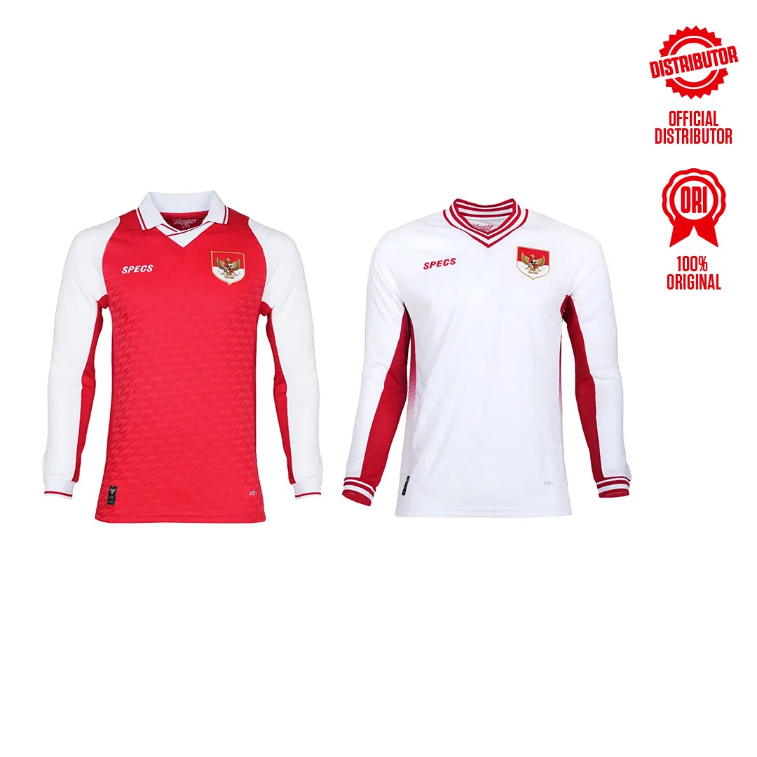 Specs Timnas Futsal Jersey 2025 Long Sleeve