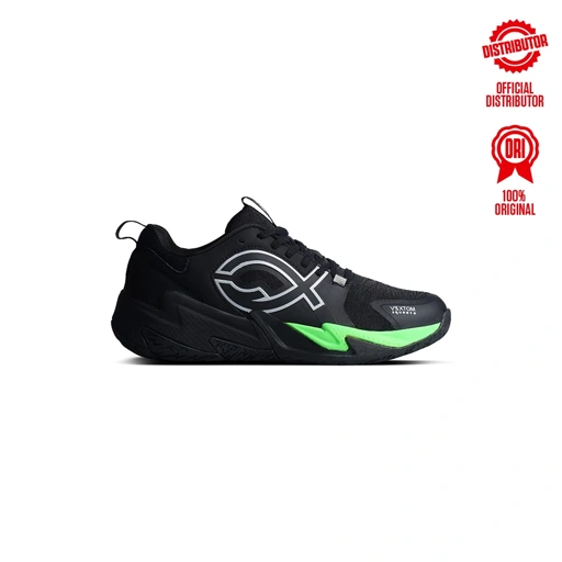 Image of Fixch Flames - Black/Black/Neon