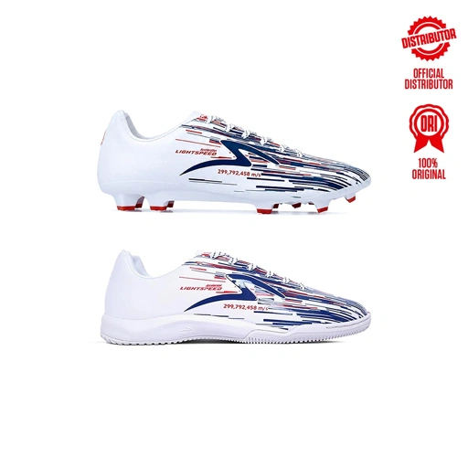 Specs Lightspeed Reborn - White/Dark Blue/Red