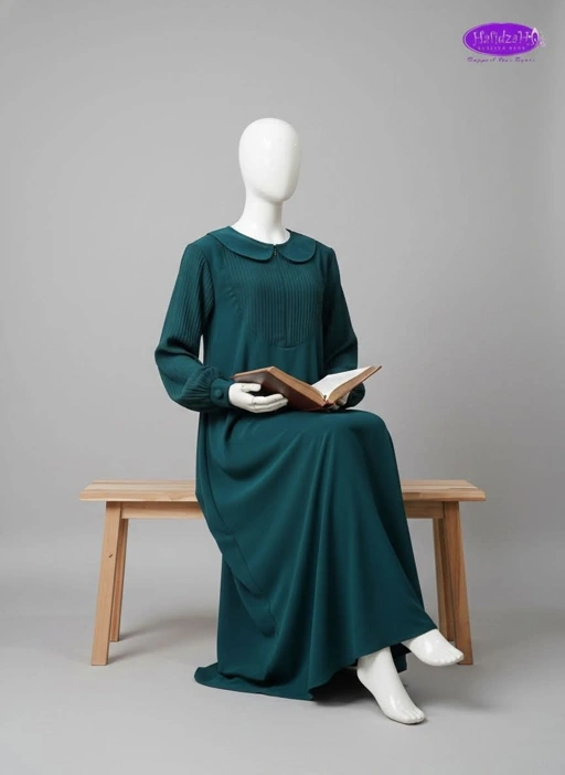 Image of (BA) Orchod Plisket Tosca - Abaya 2,4m - M. Neo basic ykk