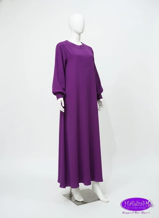 Image of (BA) Milenia UNGU GANDARIA - Abaya - MO 6cm kait