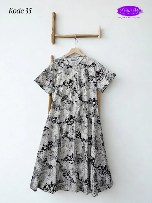 Image of (BA) HD katun egypt TANGAN PENDEK kode 35 - Abaya