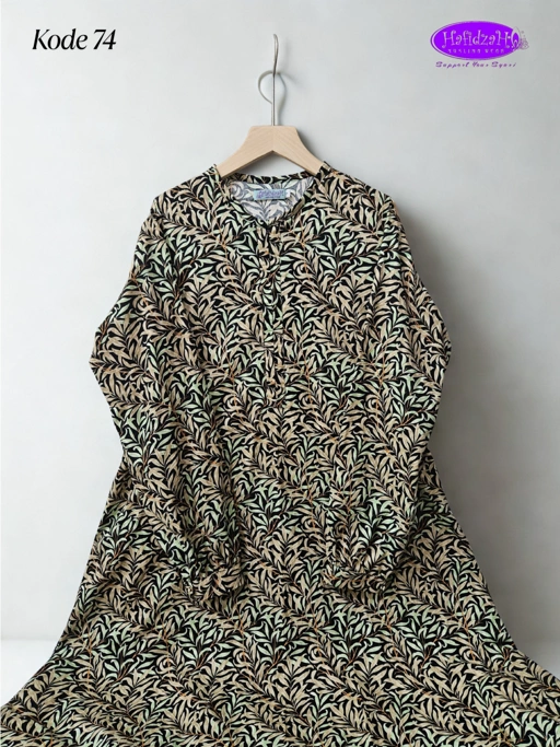 Image of (BA) HD katun egypt Kode 74 - Abaya - M.3cm kait