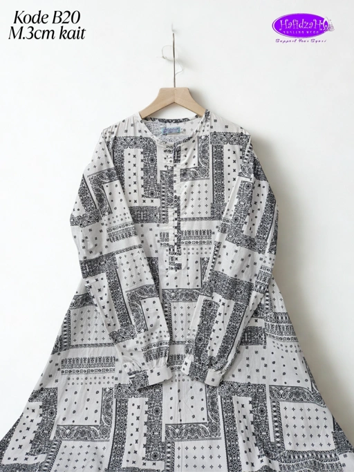 Image of (BA) HD katun egypt kode B20 - Abaya - M.3cm kait