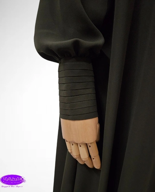 Image of SOFT LEXUS - MILITARY OLIVE - Abaya - M.Opnesel - STD PET