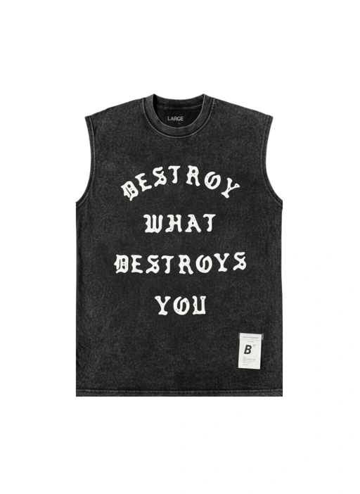 Image of SLEEVLESS COTTON DESTROYS YOU