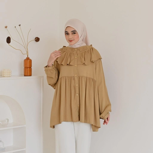 Image of Marchemode Jazlyn Blouse Baju Lengan Panjang