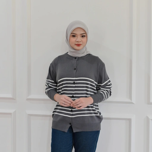 Image of Marchemode Ollie Cardigan Cotton knit  Baju Lengan Panjang