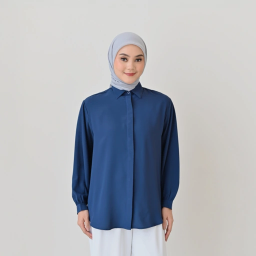 Image of Marchemode Aqila Signature Shirt Polos Kemeja Kerja