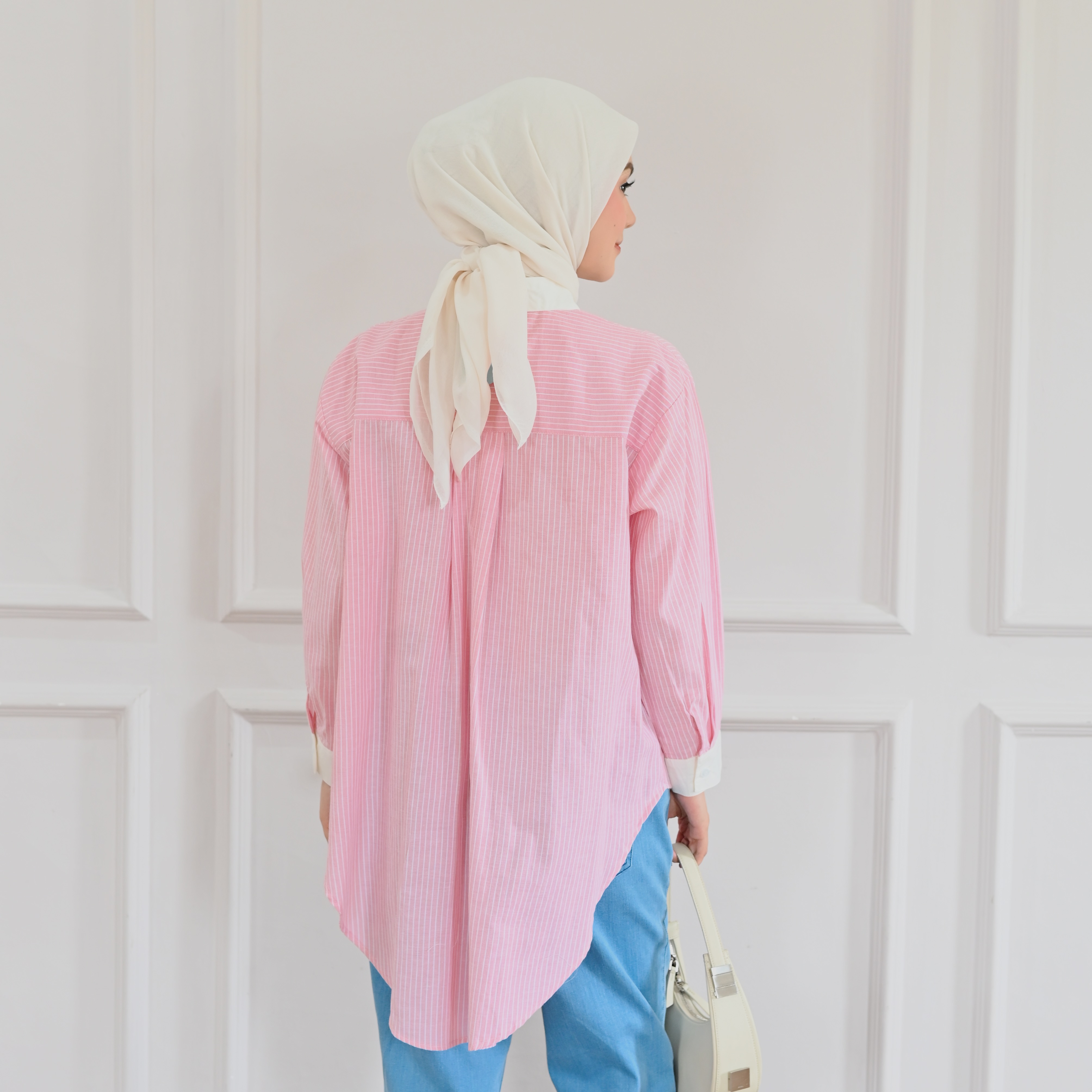 Marchemode Mahika Shirt Baju Lengan Panjang Upsize Reguler