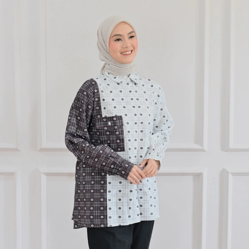 Image of Marchemode Naya Shirt Baju Lengan Panjang New Arrival