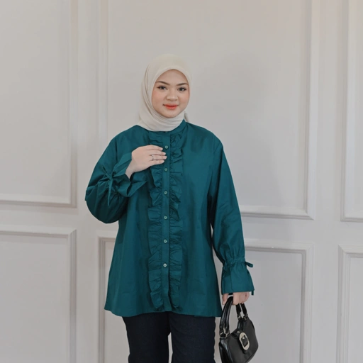 Image of Marchemode Alice Shirt Katun Baju Lengan Panjang