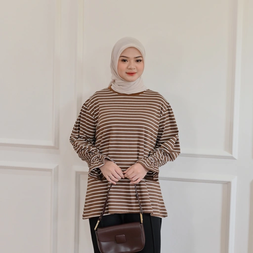 Image of Marchemode Mayka Shirt Cotton Stretch