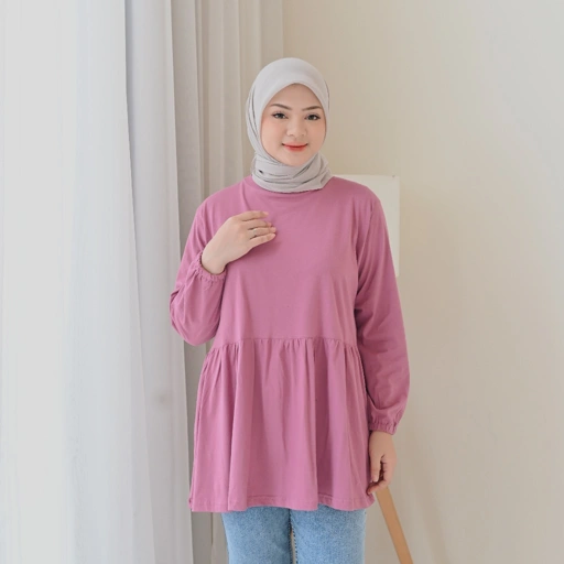 Image of Marchemode Minji Blouse Baju Lengan Panjang New Arrival