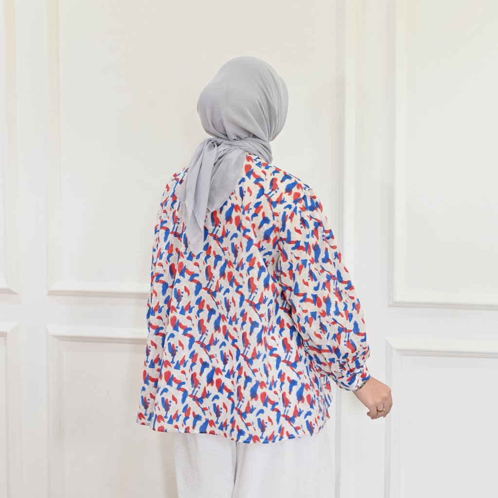 Marchemode Sabna Shirt Baju Lengan Panjang Big size Oversize Wanita Casual