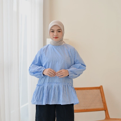 Image of Marchemode Calista Shirt Katun Baju Lengan Panjang Best Seller Bigsize Oversize Wanita Casual Muslim