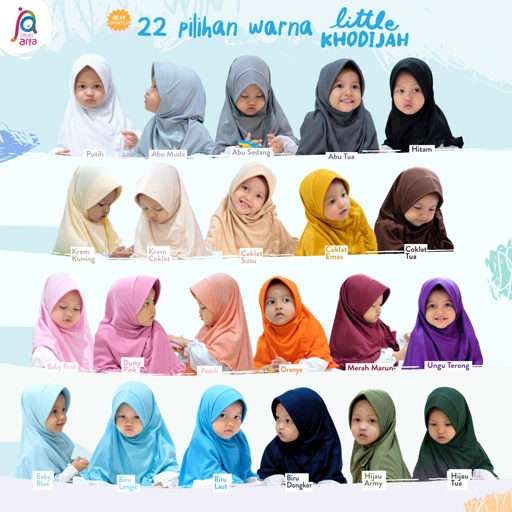 Image of Little Khodijah Bergo Anak