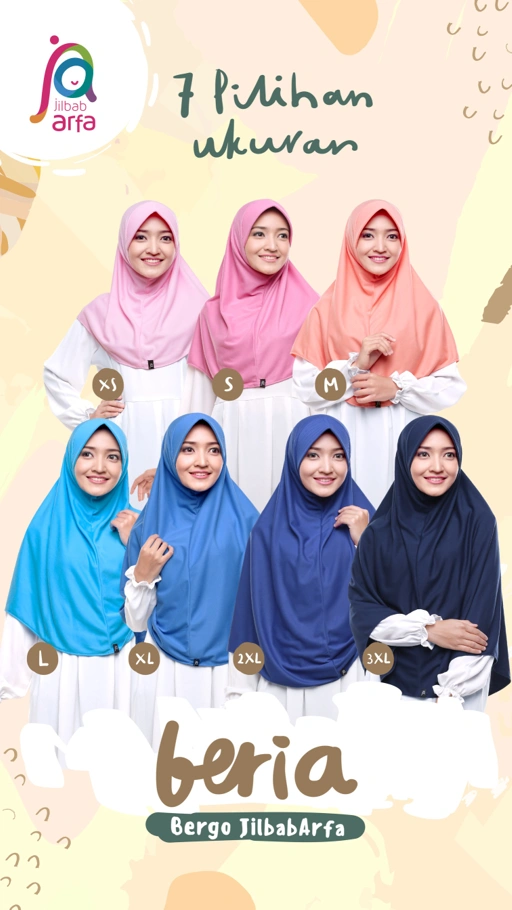 Image of Beria Bergo Kaos jilbabArfa