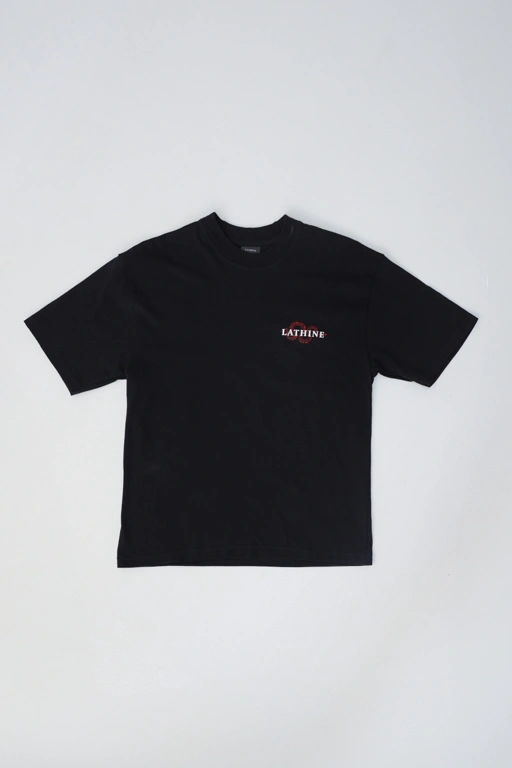 Image of OVERSIZE TEE LATHINE - ART OF SNAKES