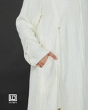 UHIBBU Gamis LAYALI | Abstract Pleats | Silk Polyester