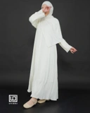 UHIBBU Gamis LAYALI | Abstract Pleats | Silk Polyester
