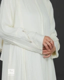 UHIBBU Gamis LAYALI | Abstract Pleats | Silk Polyester