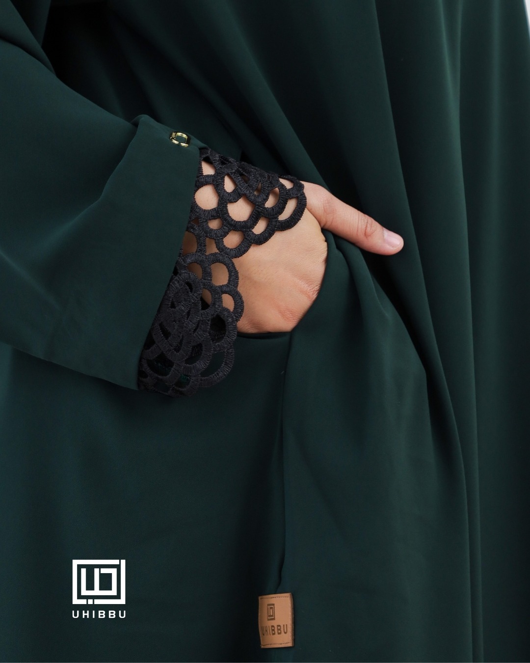 Uhibbu Set Rok Malay Lace Mazen Anti UV