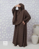 UHIBBU Maysa Square Loose Texture Abaya