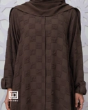 UHIBBU Maysa Square Loose Texture Abaya