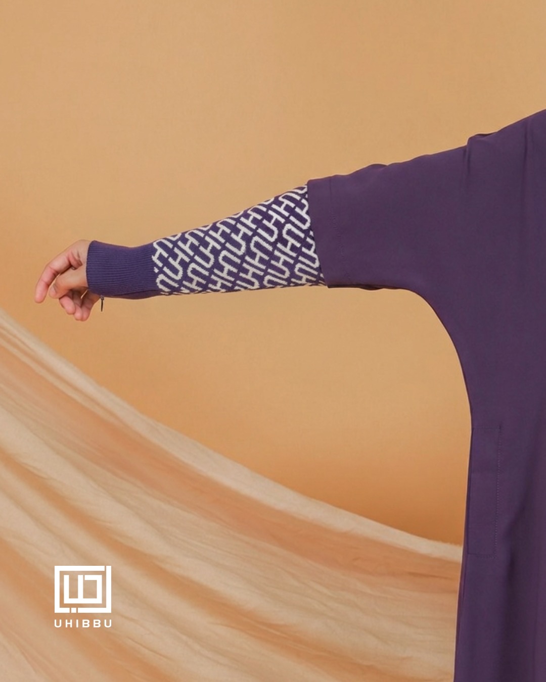 Meera Mazen x Knitt Series | Gamis Semi Batwing