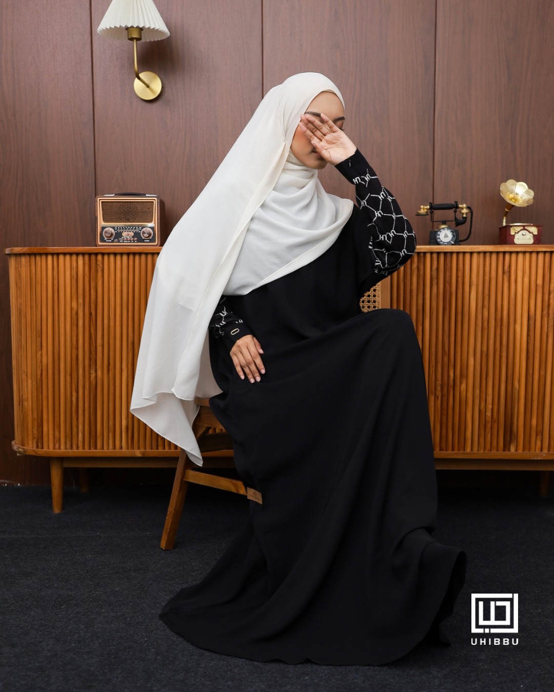 Meera Mazen x Knitt Series | Gamis Semi Batwing