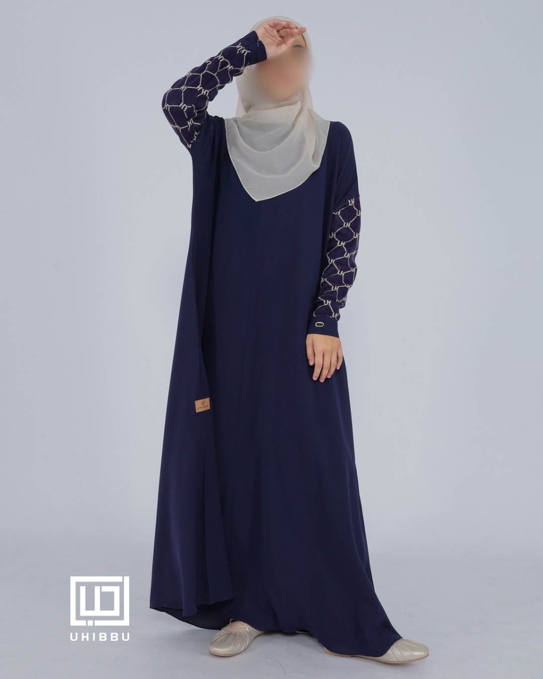 Meera Mazen x Knitt Series | Gamis Semi Batwing
