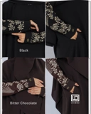 UHIBBU-MEERA Flo Gamis Semi Batwing Mazen Anti UV x Premium Soft Knit