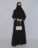 UHIBBU-MEERA Flo Gamis Semi Batwing Mazen Anti UV x Premium Soft Knit