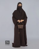UHIBBU QIRA Loose Texture Abaya
