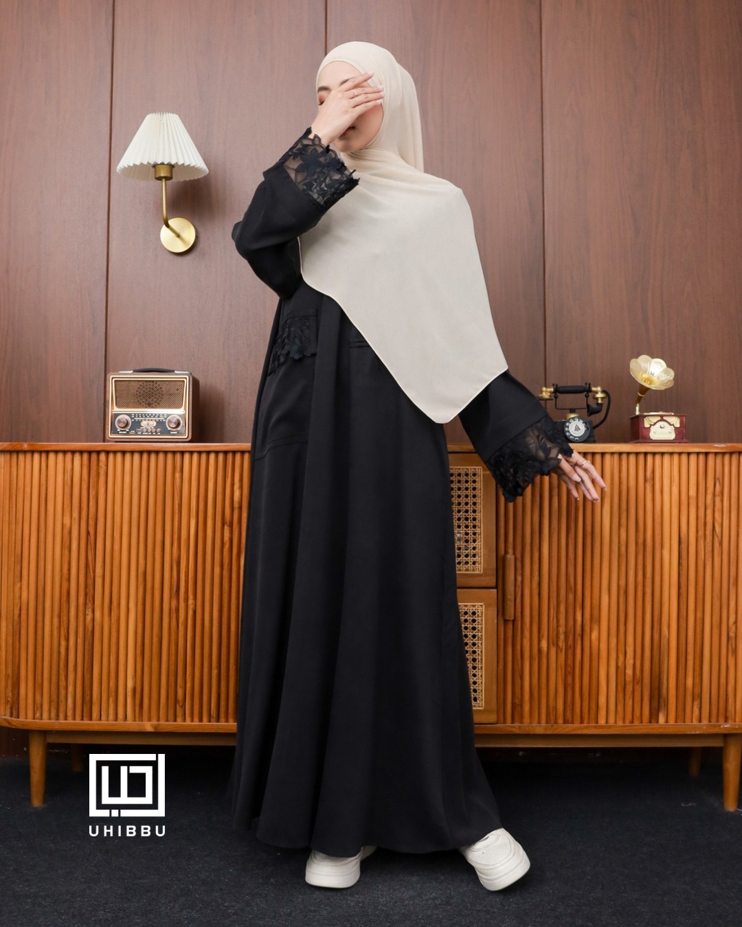 UHIBBU Rumi Abaya | Natural Fabric Lyocell