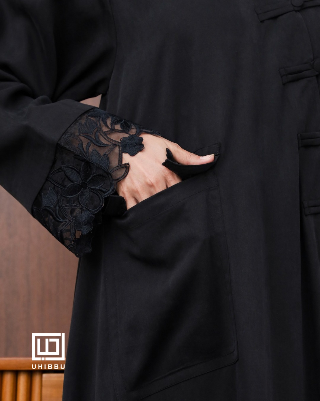 UHIBBU Rumi Abaya | Natural Fabric Lyocell