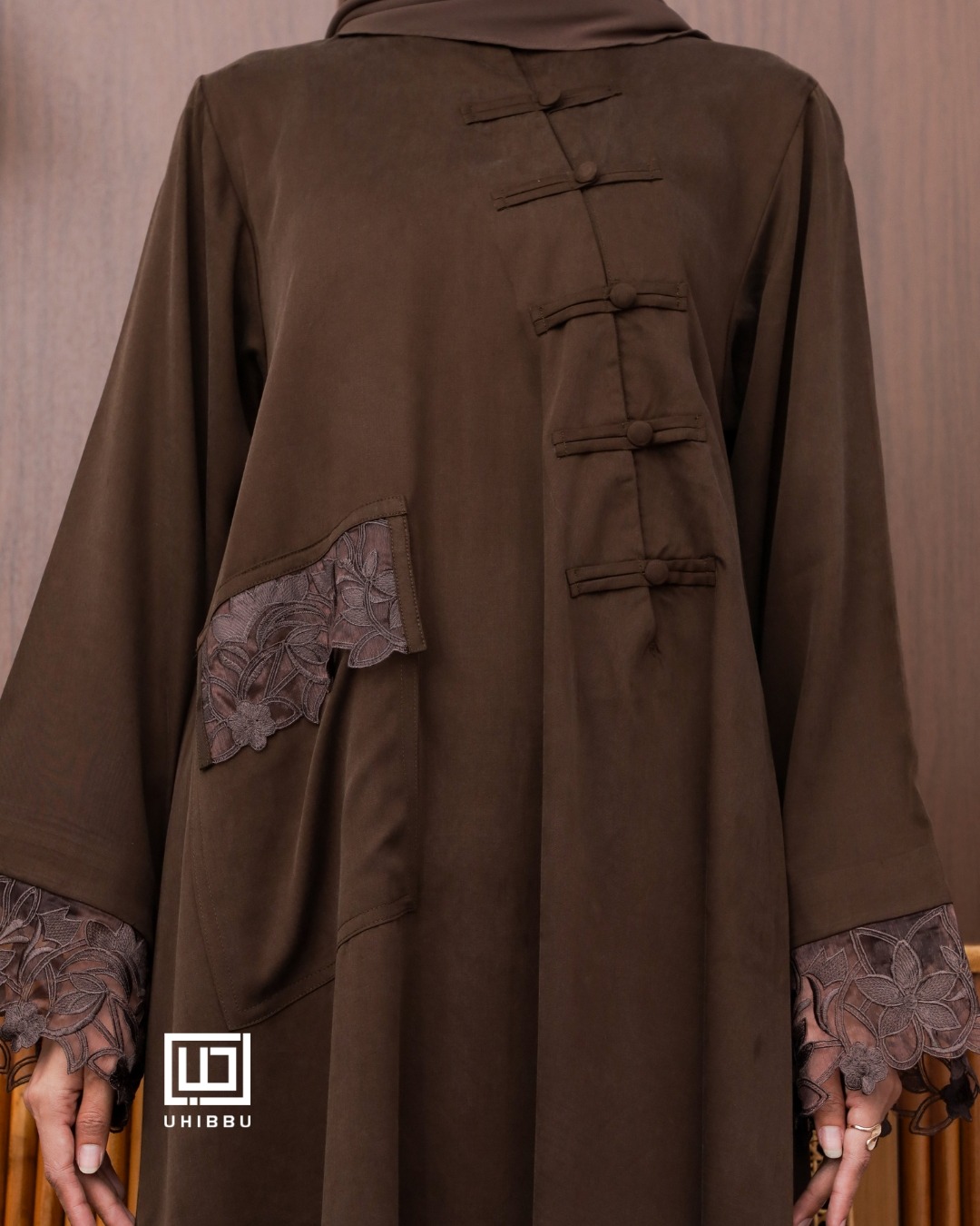 UHIBBU Rumi Abaya | Natural Fabric Lyocell