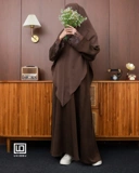 UHIBBU Rumi Abaya | Natural Fabric Lyocell