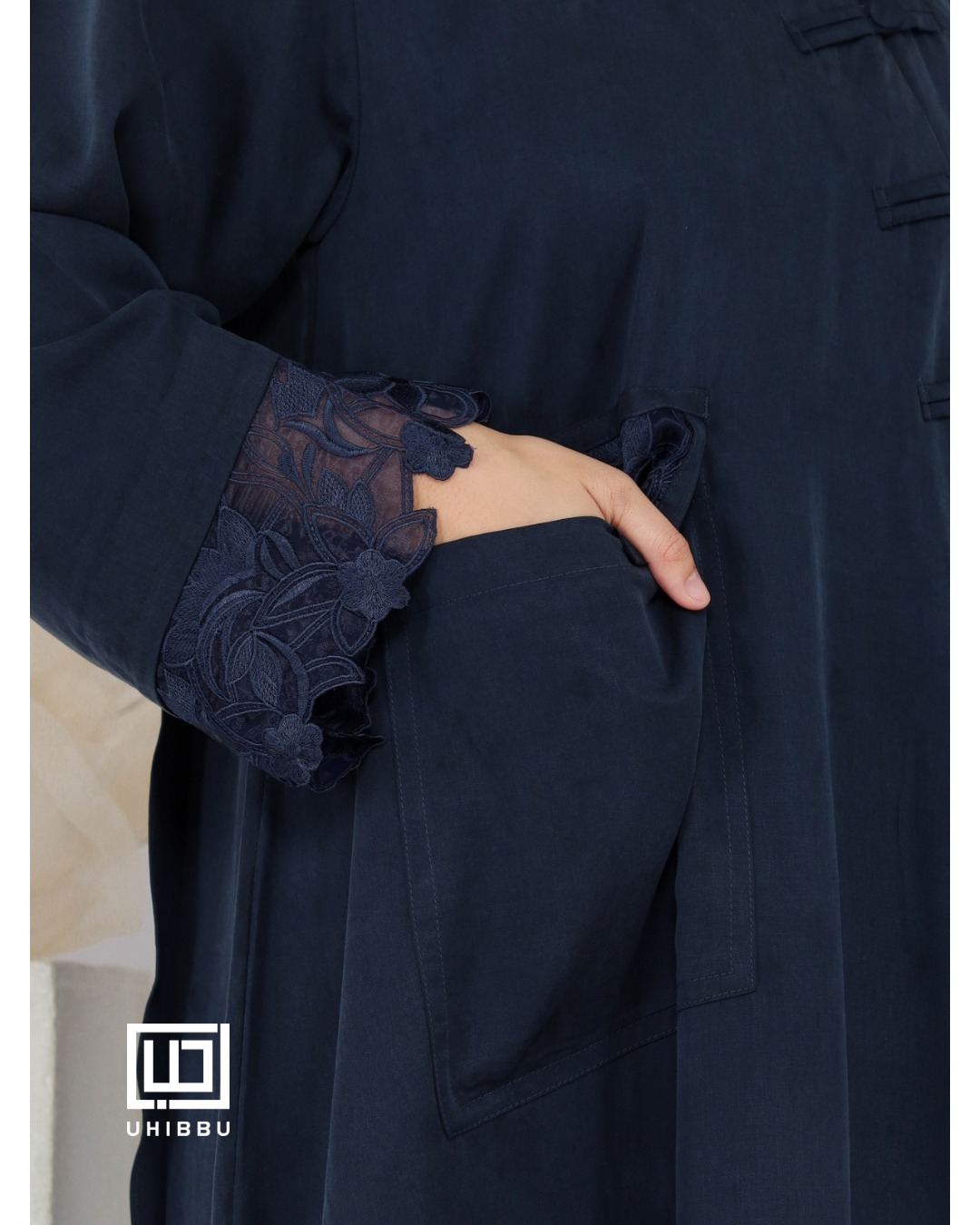UHIBBU Rumi Abaya | Natural Fabric Lyocell