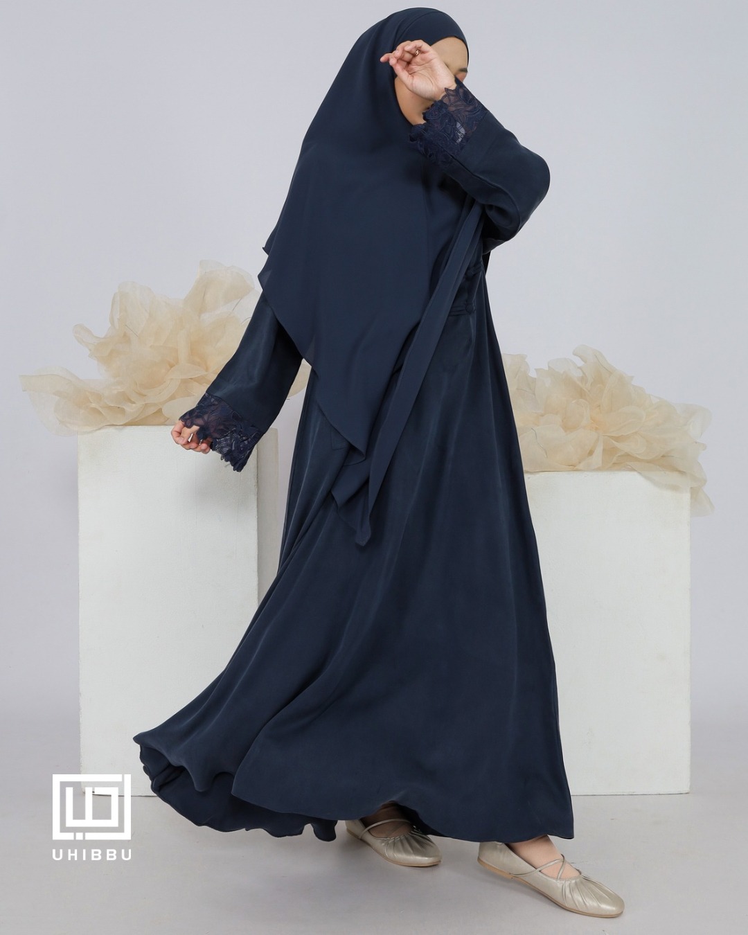 UHIBBU Rumi Abaya | Natural Fabric Lyocell