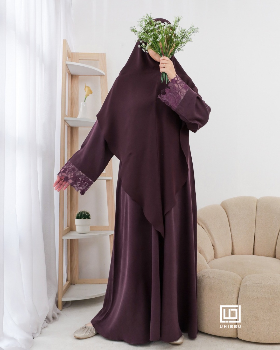 UHIBBU Rumi Abaya | Natural Fabric Lyocell