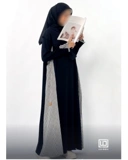 UHIBBU Gamis Monograf | Seri Rayon Twill x Katun Jepang Houndstooth