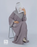UHIBBU Malika Abaya Embroidery