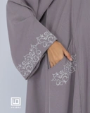 UHIBBU Malika Abaya Embroidery