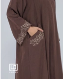 UHIBBU Malika Abaya Embroidery