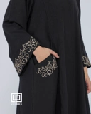 UHIBBU Malika Abaya Embroidery